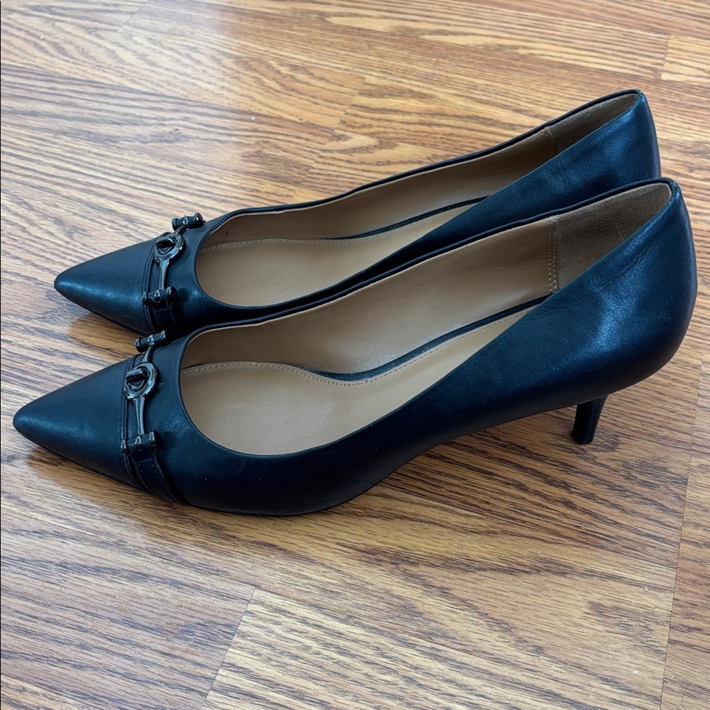 Coach black kitten heels - Picture 7 of 9